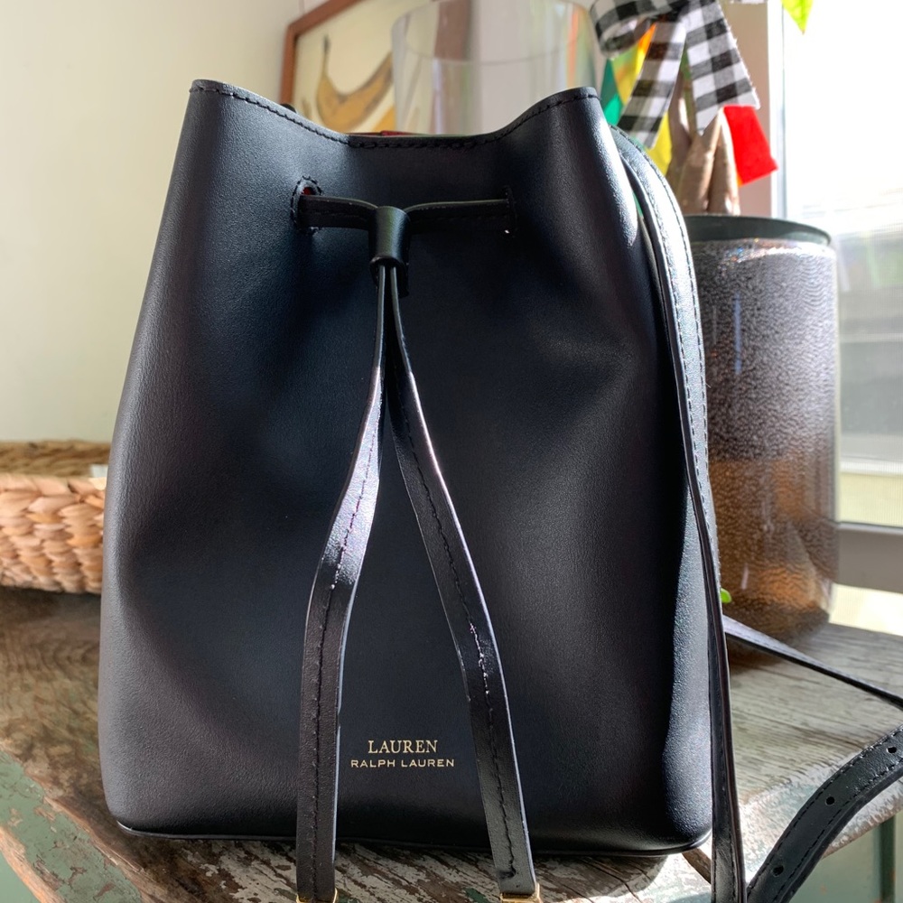 Ralph Lauren Small drawstring Bucket Bag